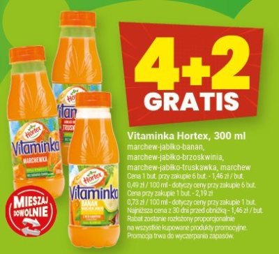 Sok Vitaminka Hortex 300 ml promocja w Twój Market