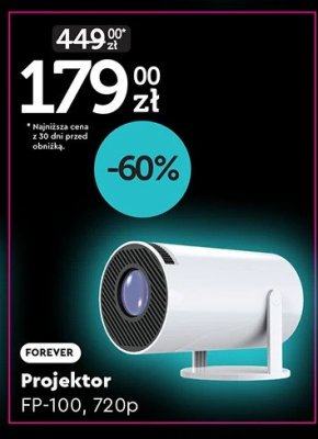 Projektor FP-100, 720p promocja w Biedronka