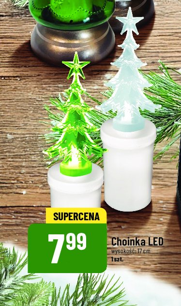 Choinka led 17.5 cm promocja