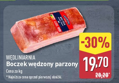 Boczek wędzony parzony Wędliniarnia classic promocja