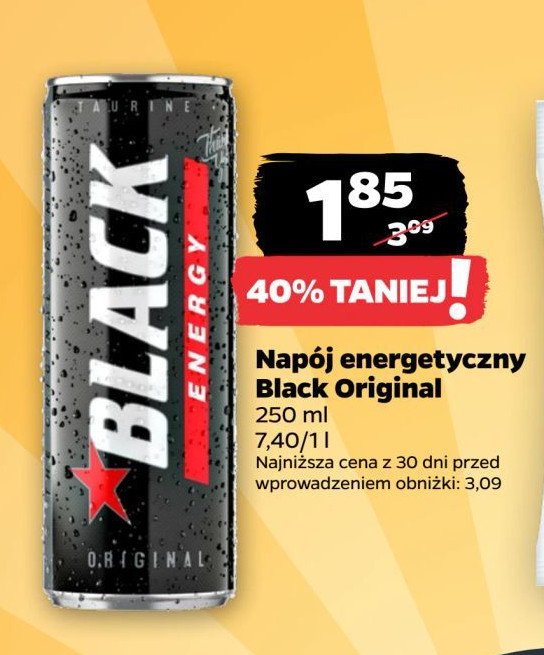 Napój energetyczny classic Black shadows promocja