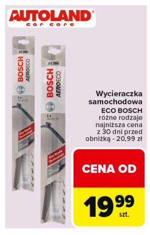 Wycieraczka aeroeco 350 mm Bosch promocja w Carrefour