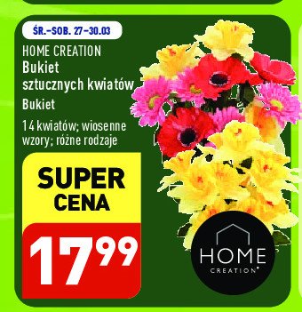 Bukiet 14 kwiatów Home creation promocja