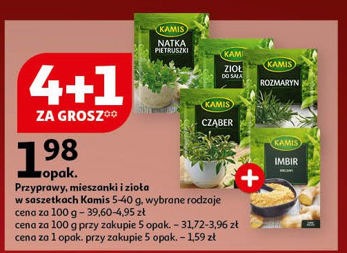 Zioła do sałatek Kamis promocja