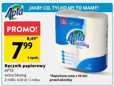 R臋cznik papierowy promocja w Intermarche