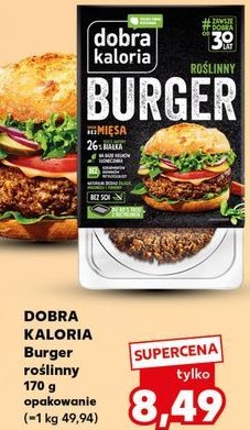 Burger roślinny Dobra kaloria promocja w Kaufland