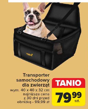 Transporter dla zwierzaka promocja