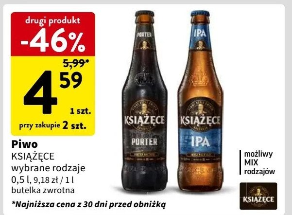 Piwo Książęce promocja