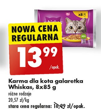 Potrawka w galaretce z jagnięciną Whiskas promocja