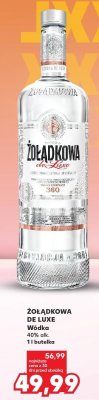 Wódka Żołądkowa de Luxe 40% alk. promocja w Kaufland