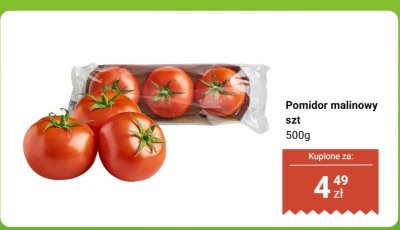 Pomidor malinowy 500g promocja w Dino