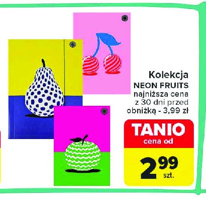 Teczka neon fruits promocja