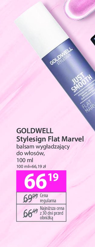 Balsam wygładzający just smooth GOLDWELL STYLESIGN promocja w Hebe