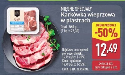Kark贸wka wieprzowa Mi臋sne specja艂y zawsze 艣wie偶e (aldi) promocja