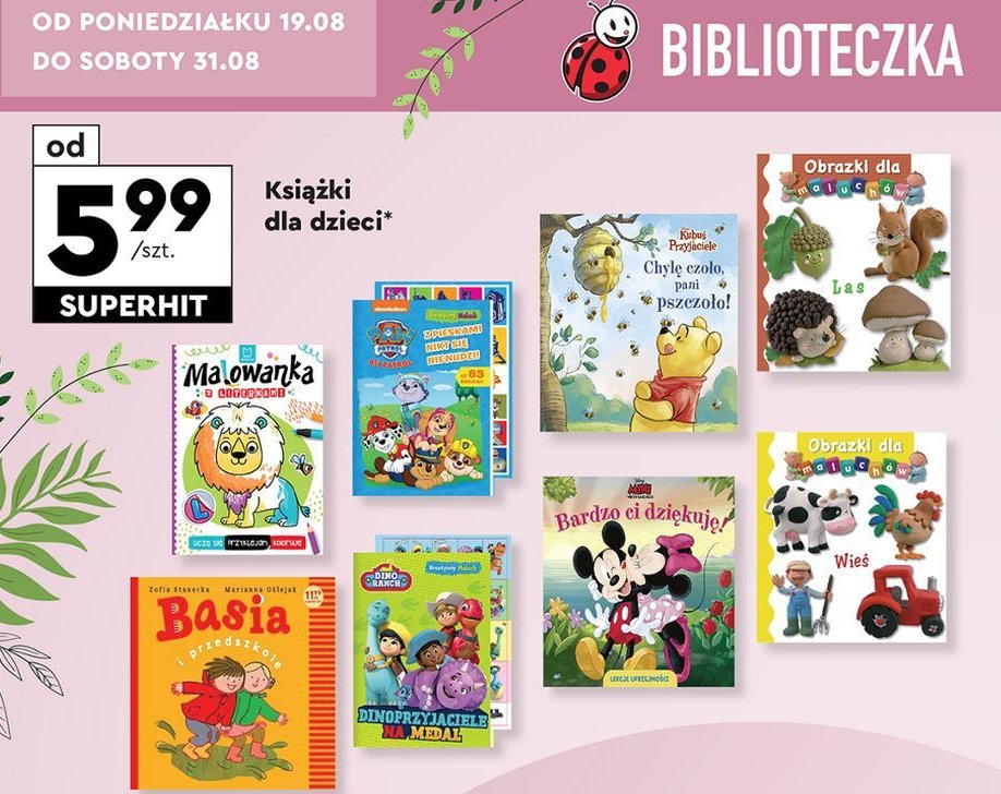 Malowanka z literkami promocja