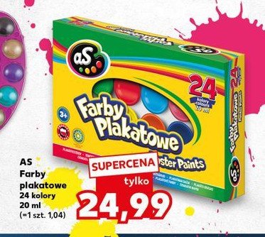 Farby plakatowe klasyczne Astra promocja