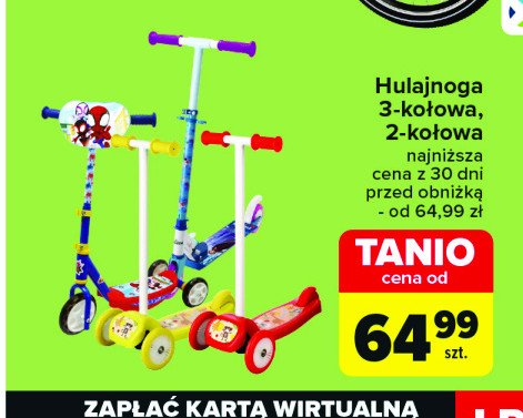 Hulajnoga 2 kołowa promocja