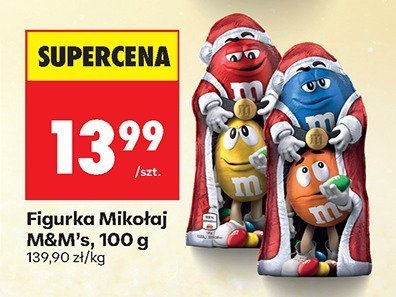 Czekolada figurka Mikołaj  promocja w Biedronka