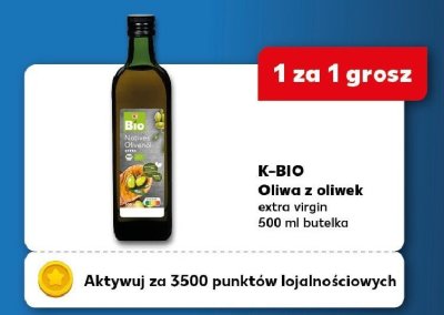 Oliwa z oliwek extra virgin promocja w Kaufland
