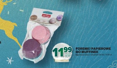 Foremki papierowe do muffinek promocja w Stokrotka