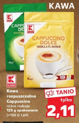 Cappuccino waniliowe K-classic promocja