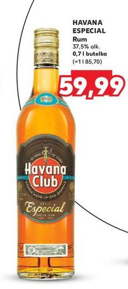 Rum Havana club especial promocja w Kaufland