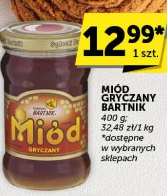 Miód gryczany Bartnik promocja w Groszek
