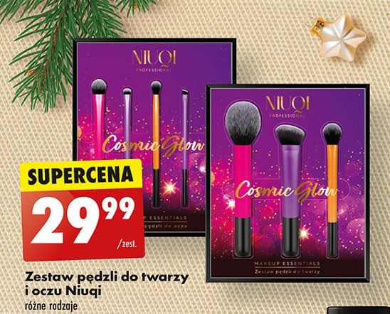 Zestaw p臋dzli cosmic glow Niuqi promocja