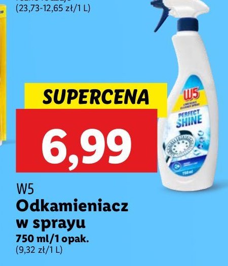 Odkamieniacz w sprayu W5 promocja