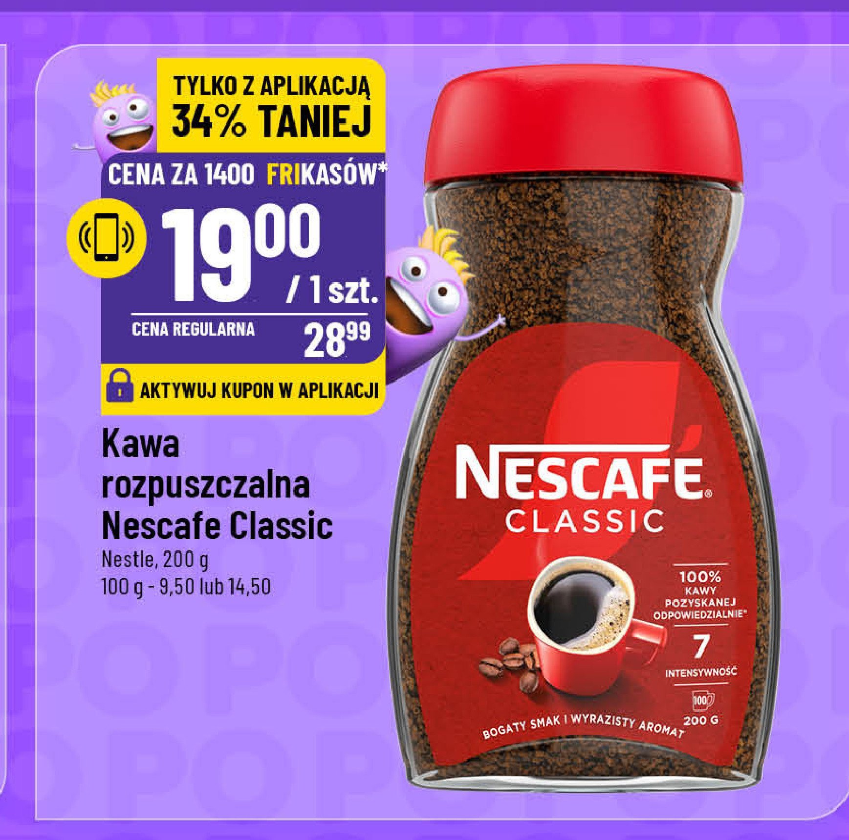 Kawa Nescafe classic promocja w POLOmarket