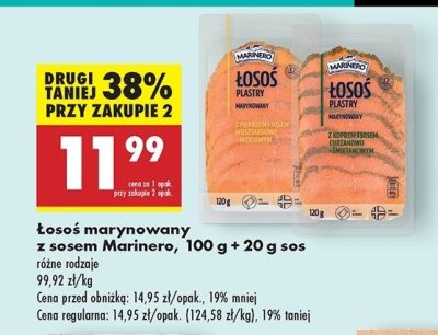 艁oso艣 koper z sosem chrzanowo-艣mietanowym Marinero promocja