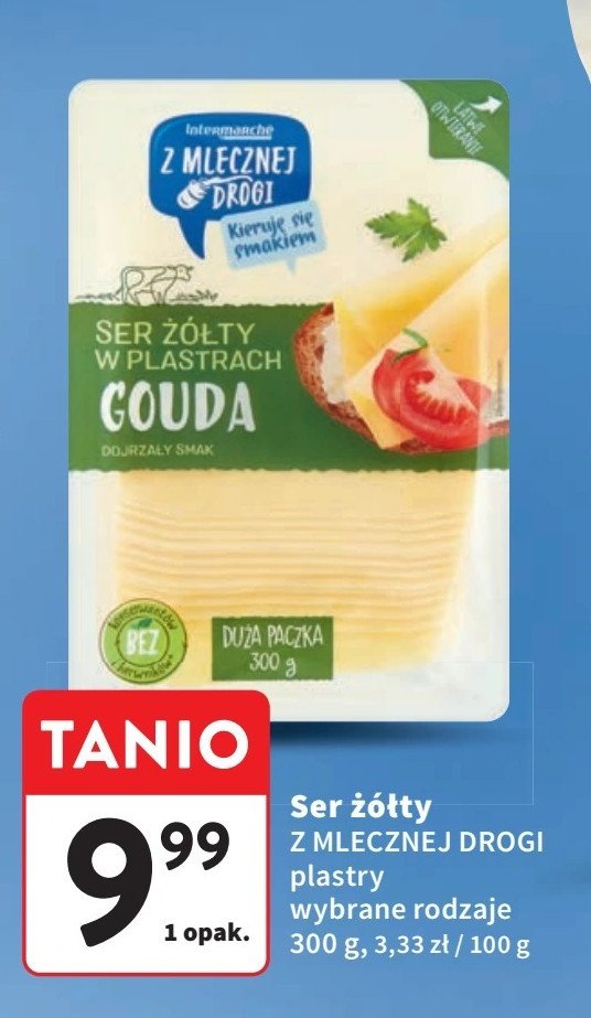 Ser gouda Z mlecznej drogi promocja