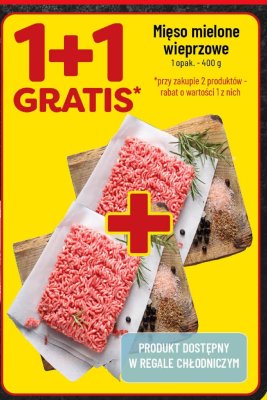 Mięso mielone wieprzowe promocja w POLOmarket