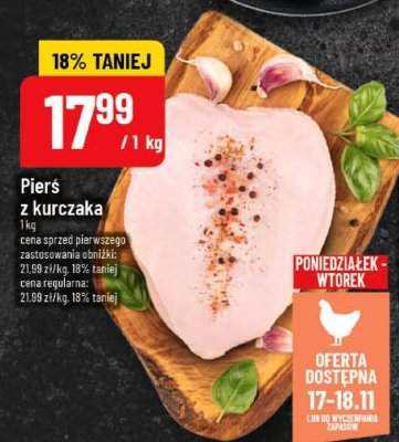 Pierś z kurczaka promocja w POLOmarket