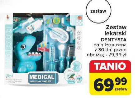 Zabawka dentysta MEGA CREATIVE promocja w Carrefour