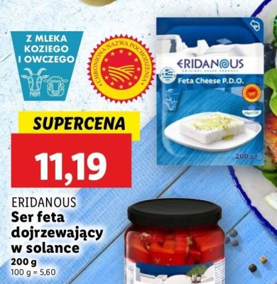 Ser feta Eridanous (Lidl) promocja