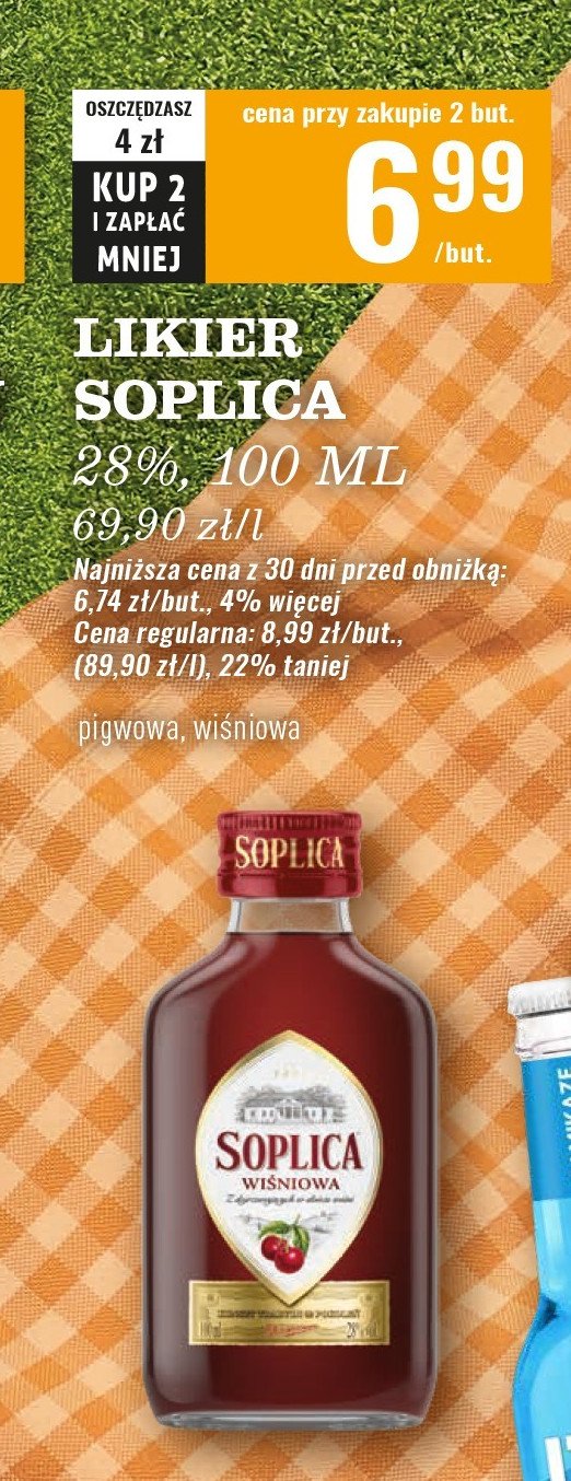 Wódka Soplica wiśniowa promocja w Biedronka