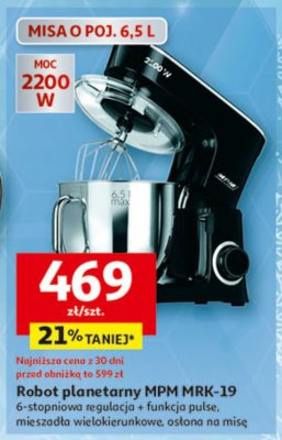 Robot planetarny MPM MRK-19 promocja w Auchan