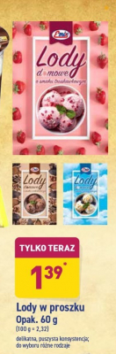 Lody czekoladowe w proszku Emix promocja