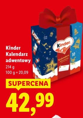 Kalendarz adwentowy promocja w Lidl