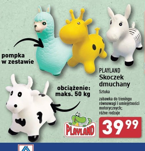 Skoczek dmuchany Playland promocja