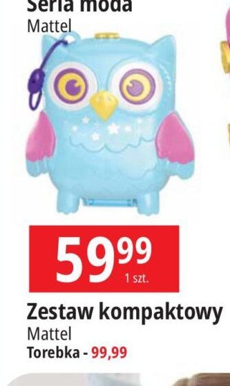 Zestaw kompaktowy polly pocket Mattel promocja w Leclerc