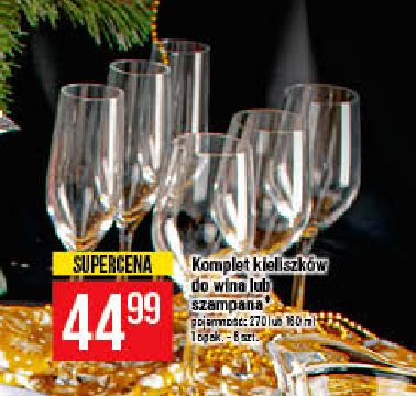 Komplet kieliszk贸w do wina promocja