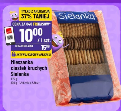 Ciastka Mieszanka ciastek kruchych Sielanka promocja w POLOmarket