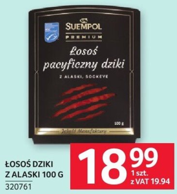 Łosoś dziki z alaski promocja w Selgros