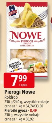 Pierogi Nowe Rodrob promocja w Leclerc
