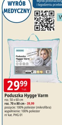 Poduszka Hygge Varm Wendre promocja w Leclerc