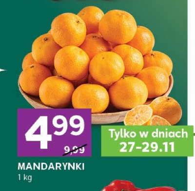Mandarynki Carrefour targ świeżości promocja w Stokrotka