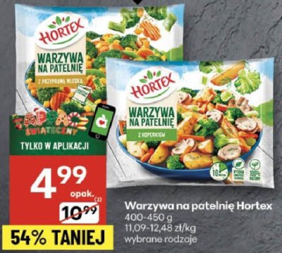 Warzywa na patelnię przypraw wędź Hortex 400-450g promocja w Delikatesy Centrum