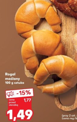 Rogal maślany promocja w Kaufland